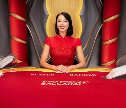 Tavolo da baccarat live su Unibet